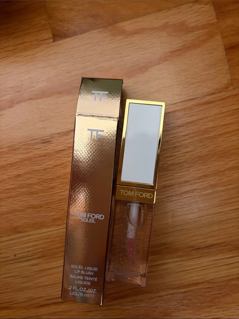 NWT Tom Ford Soleil liquid lip blush  Never used  Still in box